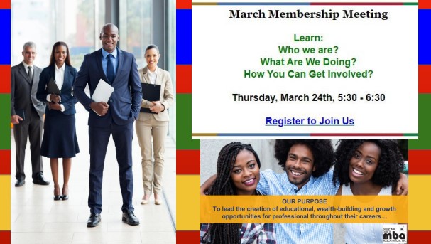 NBMBAA March Membership Meeting