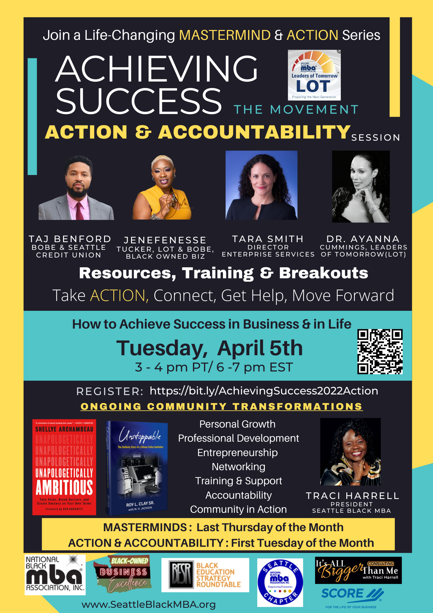 Achieving Success In Business & In Life ( Actions & Accountability Session )